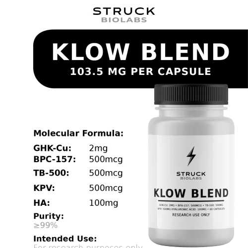 Klow Blend research capsules