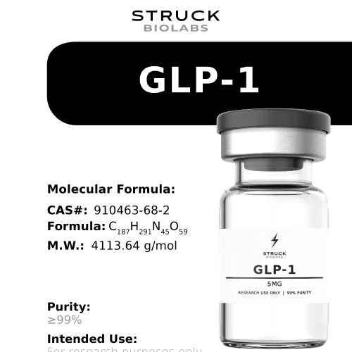 GLP-1 5mg research vial