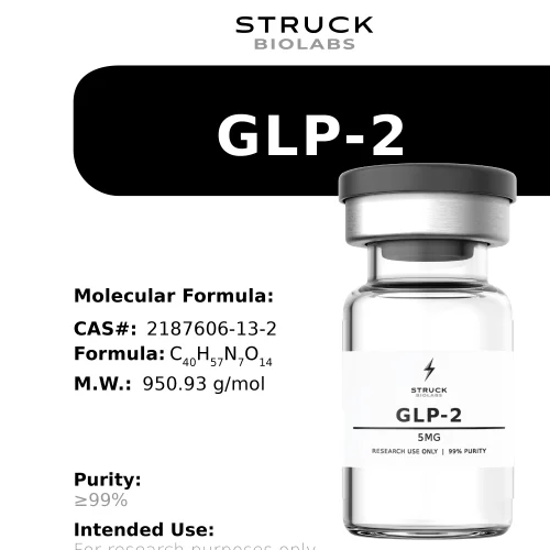 GLP-2 5mg research vial